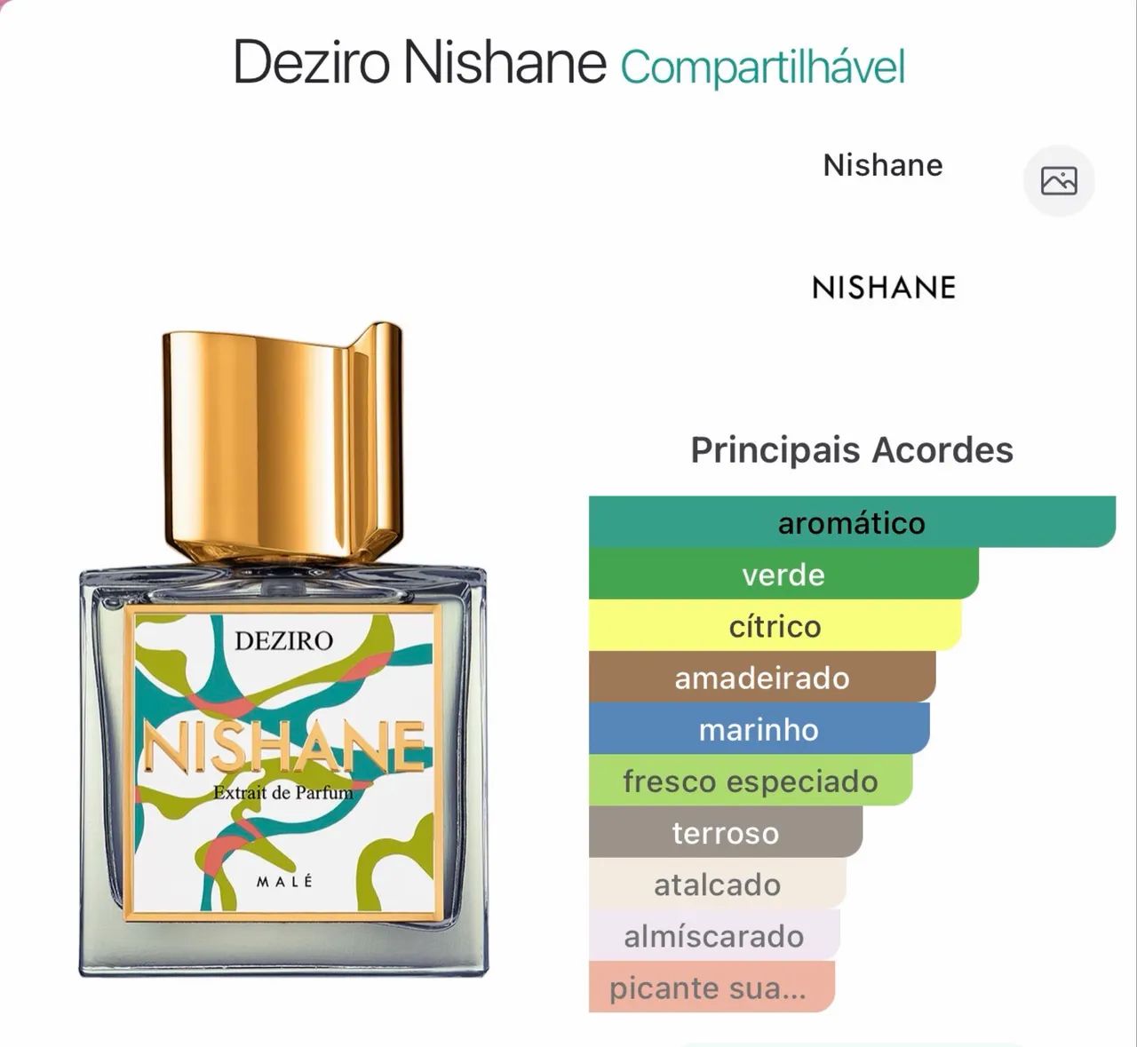 PERFUME NISHANE DEZIRO 100ml  - Foto 2