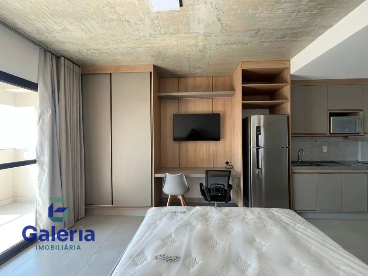 Studio mobiliado para alugar, 34m² - Vila Monte Alegre - Foto 2