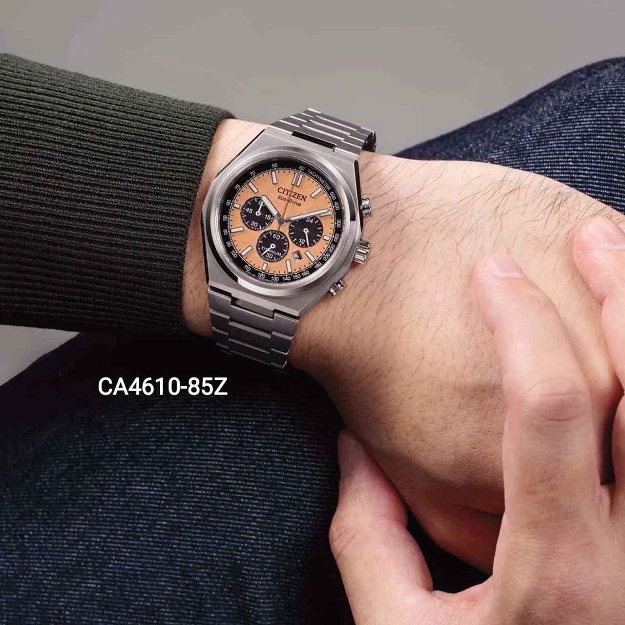 CITIZEN ZENSHIN - TITANIUM- CA4610-85Z- NOVO E SEM USO - Foto 2