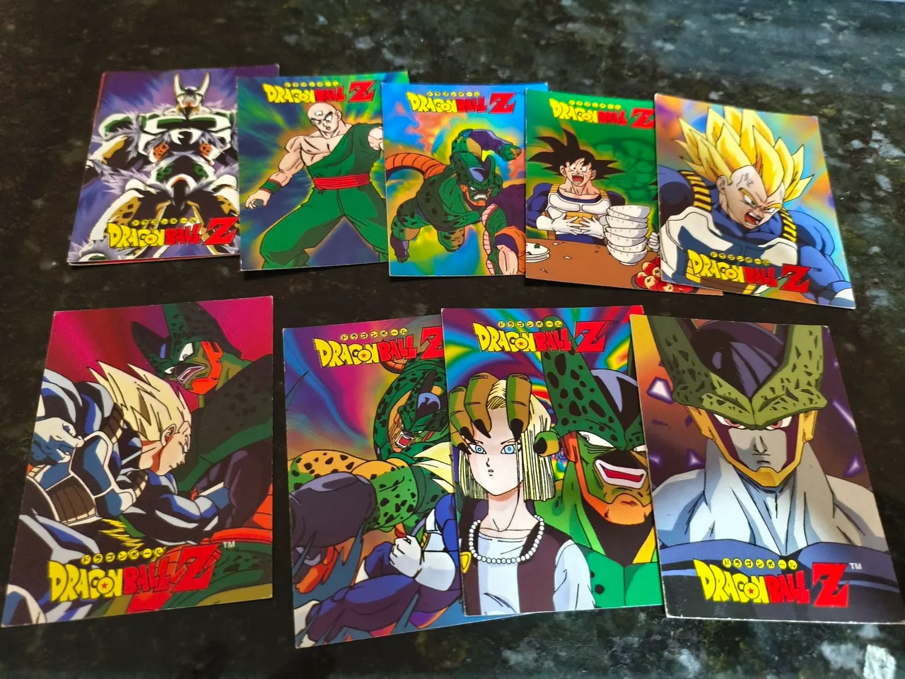 DRAGON BALL CARDGAME 6 未開封 Coleção Card Game Dragon Ball Z TCG