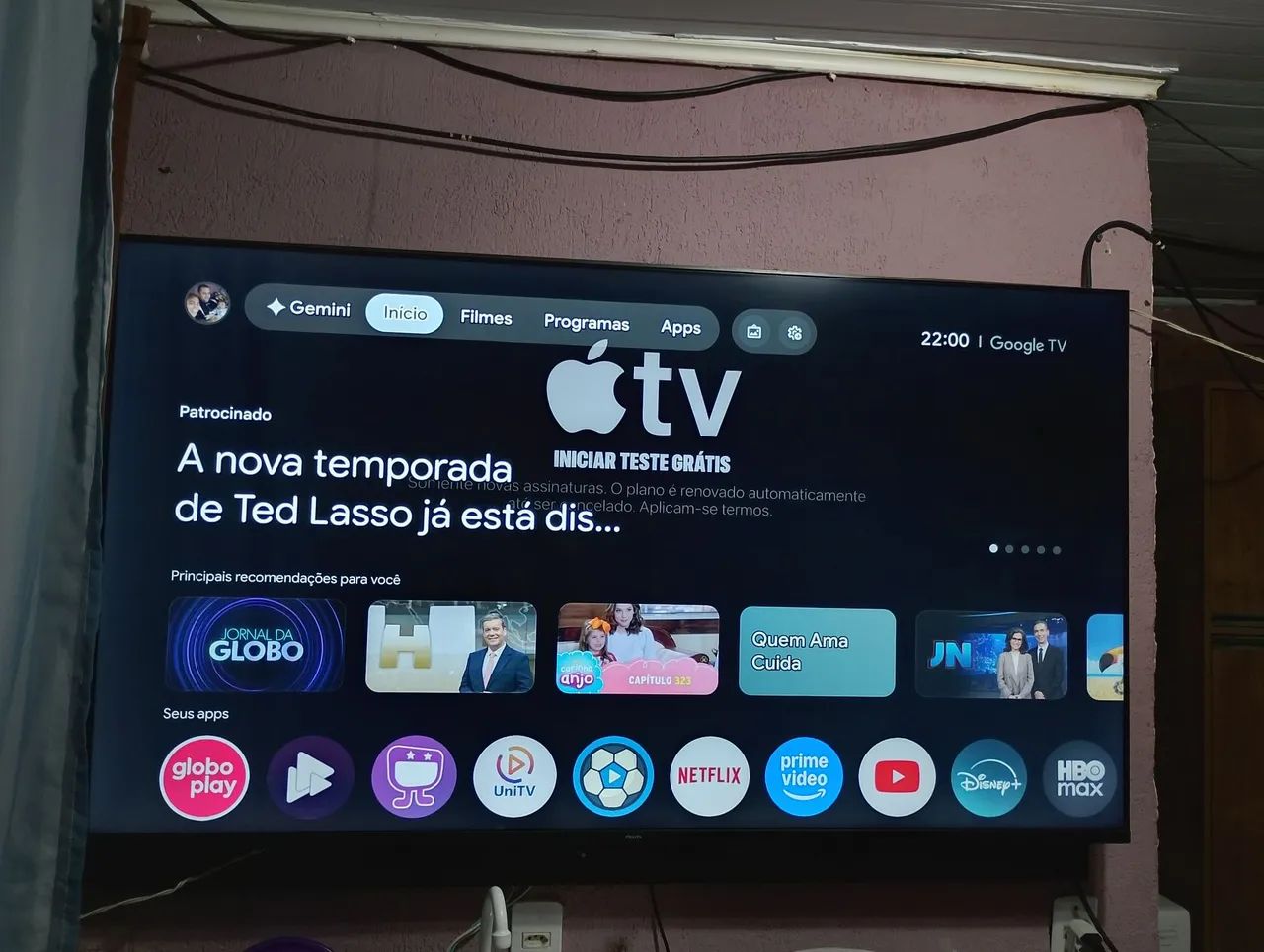 Vender televisão 75 polegadas dez meses de uso tenho nota fiscal e tudo OK certo 