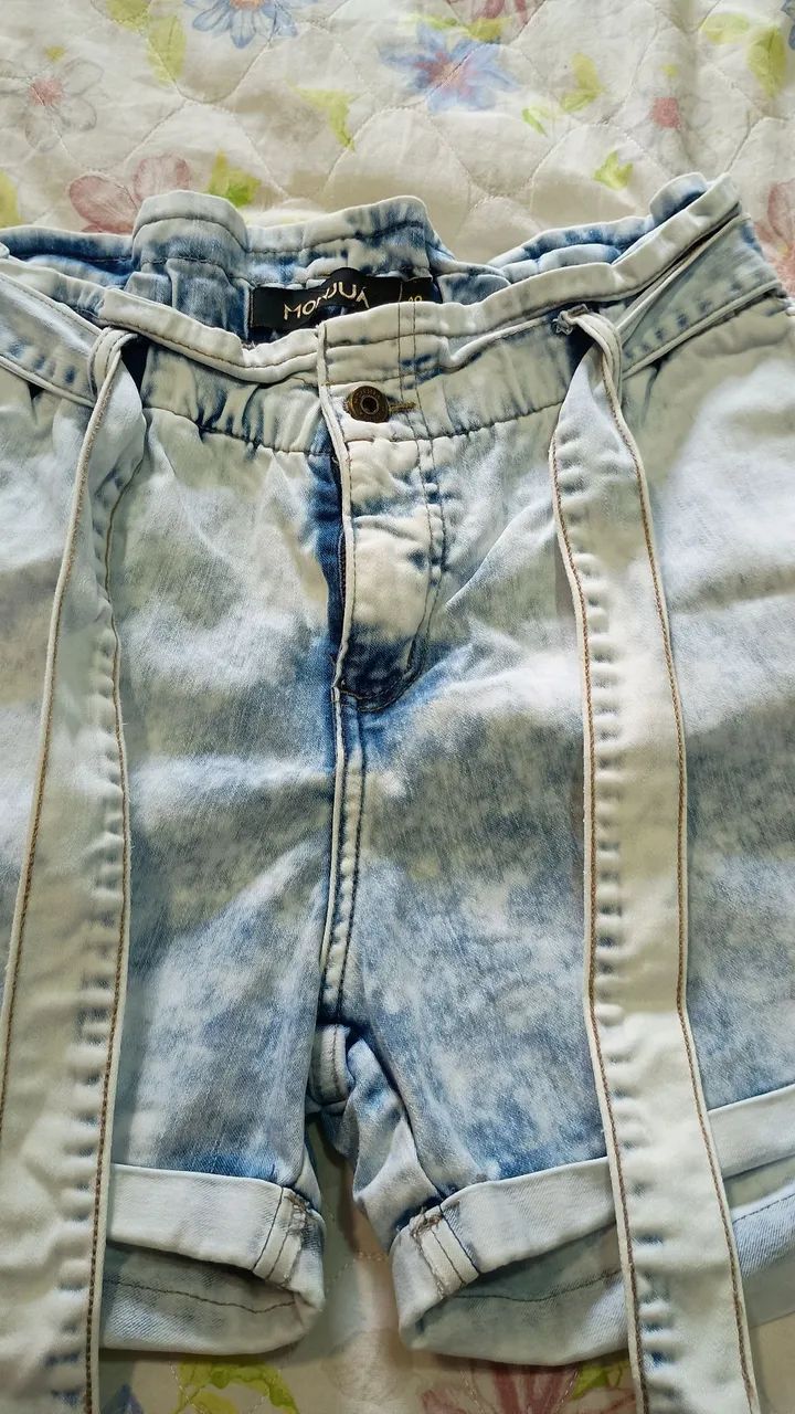 Bermuda jeans Tam 38 - Foto 4