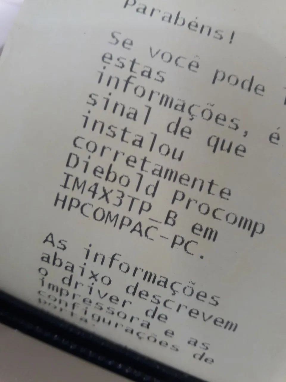 Impressora de cupom Diebold  - Foto 4