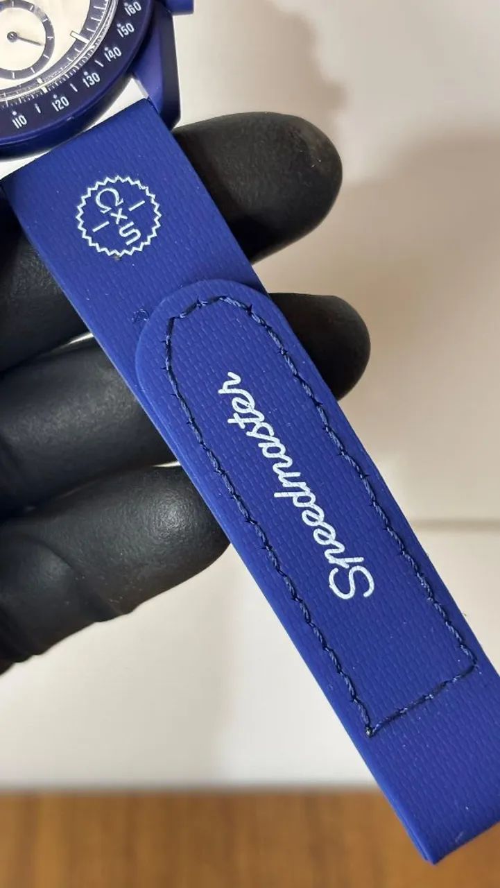 Relógio Omega Speedmaster MoonSwatch  - Foto 5