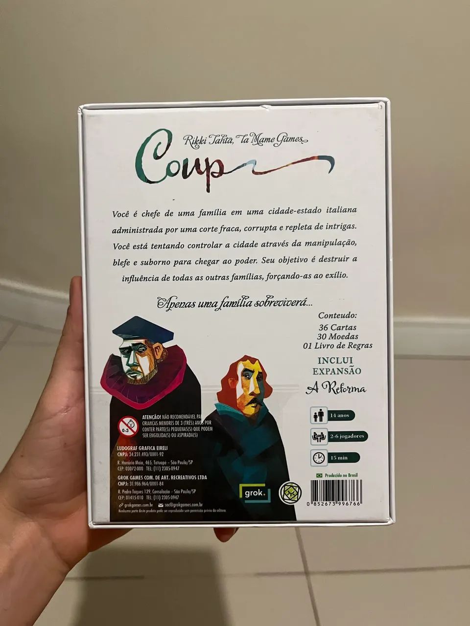 Coup jogo de cartas - Foto 4