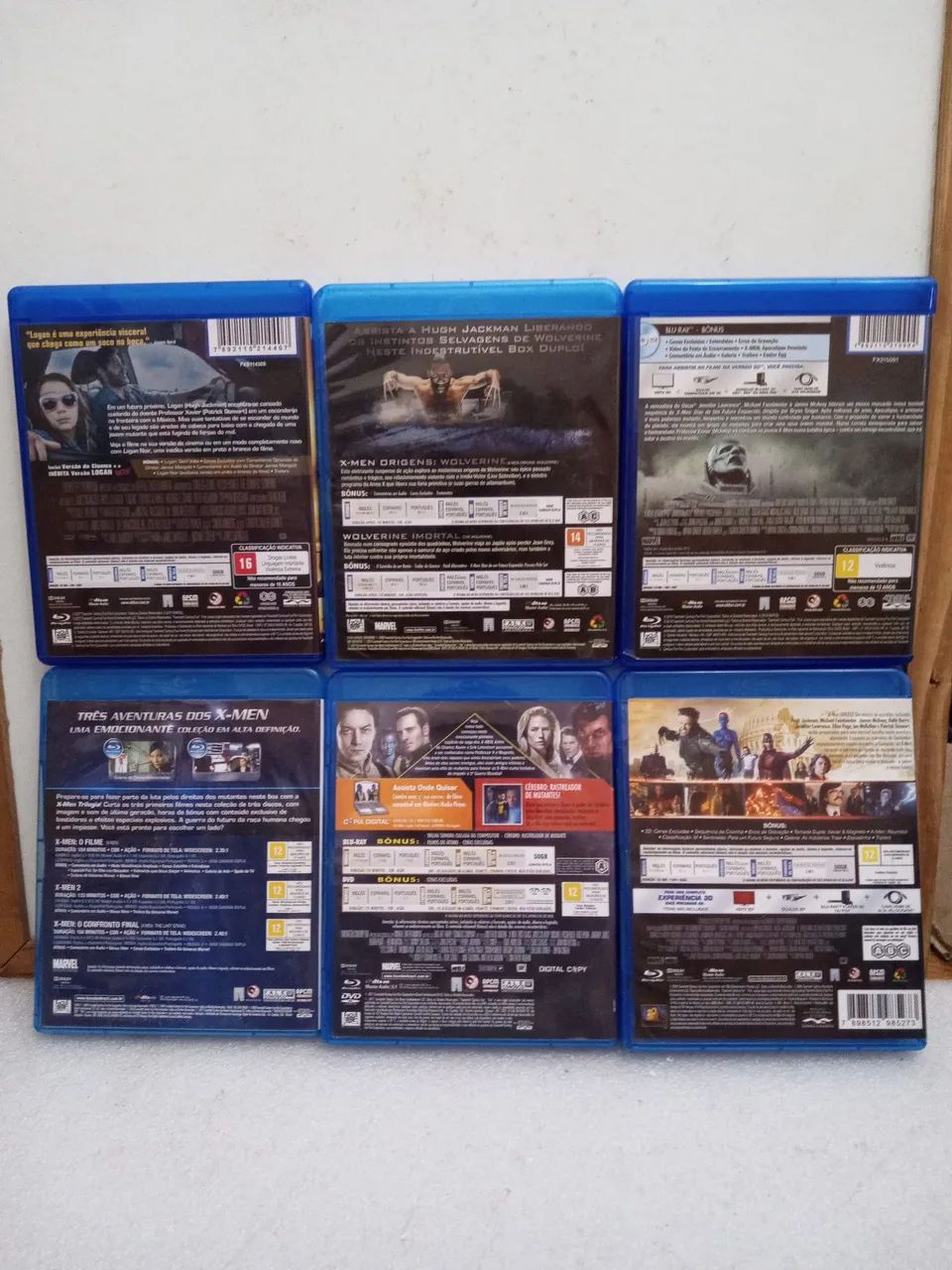 Coleção X-Men clássicos em blu-ray original - CDs, DVDs etc