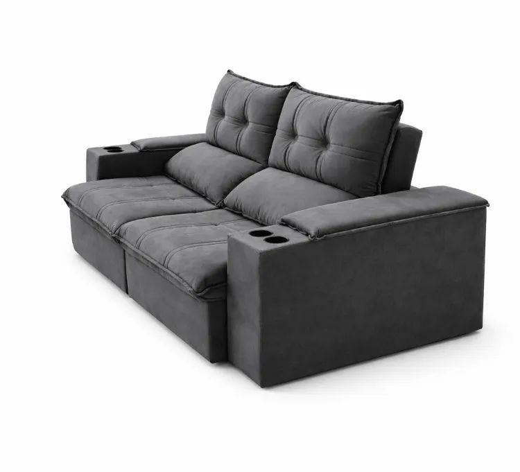 SOFÁ RL RUBI 2.25mt G? (Com porta copos) - Foto 4