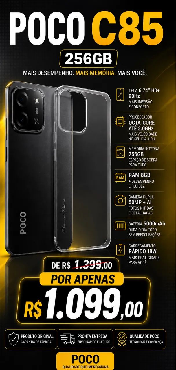 Xiaomi poco c85 256gb