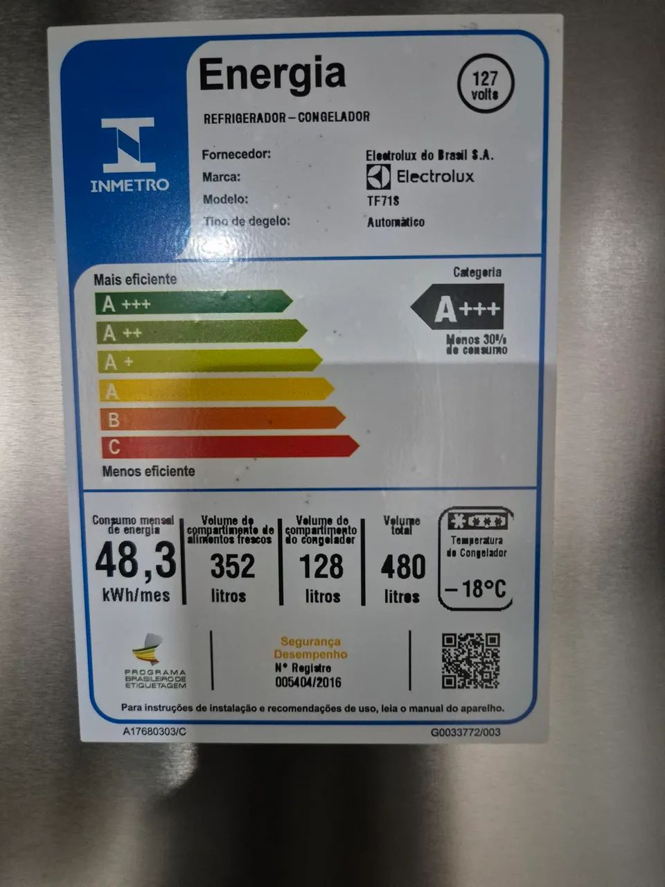 Geladeira electrolux 480 litros  - Foto 2