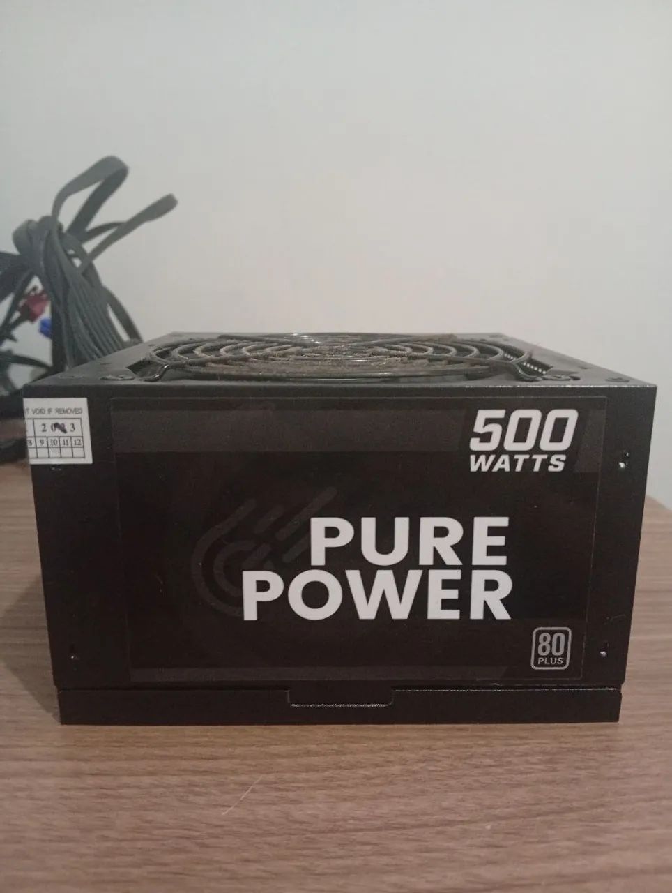 Fonte 500w 80plus pure power