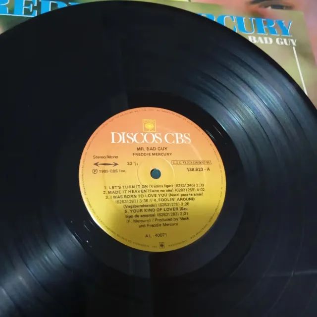 LP Vinil Freddie Mercury - Mr. Bad Guy (1985) - Foto 2