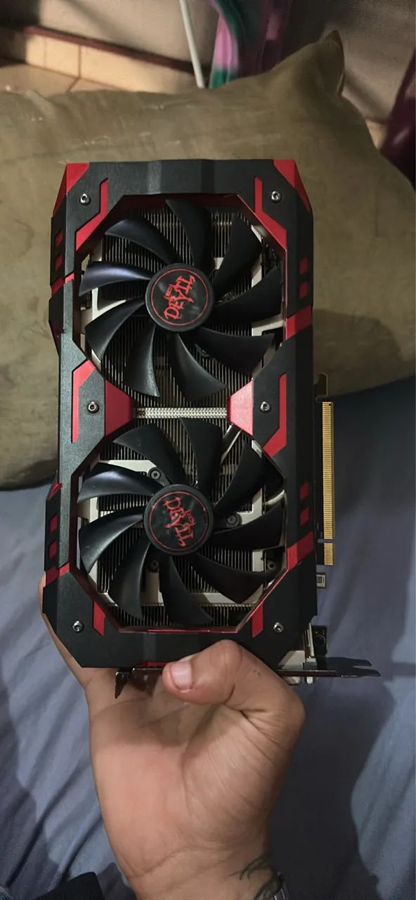 Placa de vídeo RX580 8GB