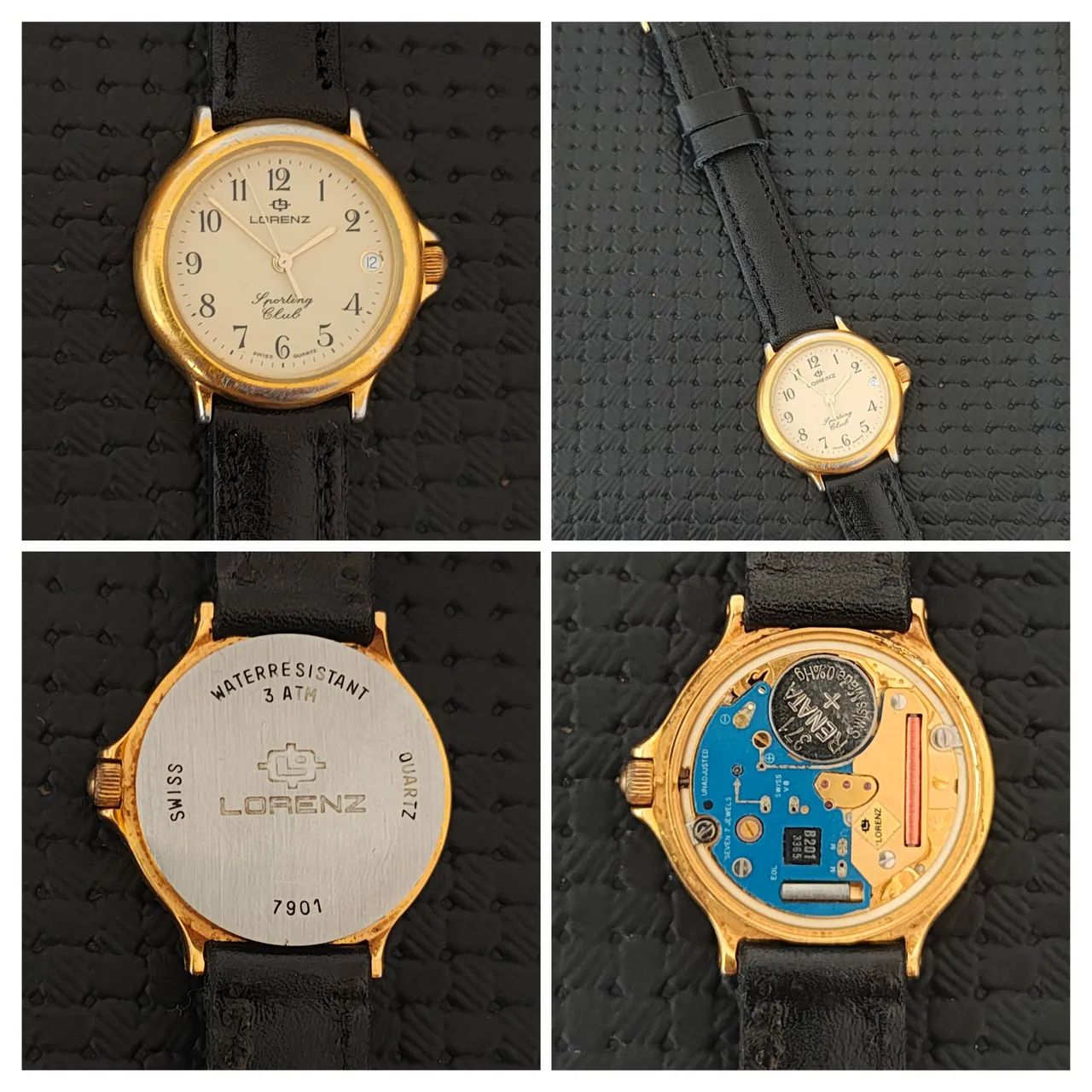 Relógio Lorenz Quartz Classic Vintage Suíço  ETA 955 - Foto 3