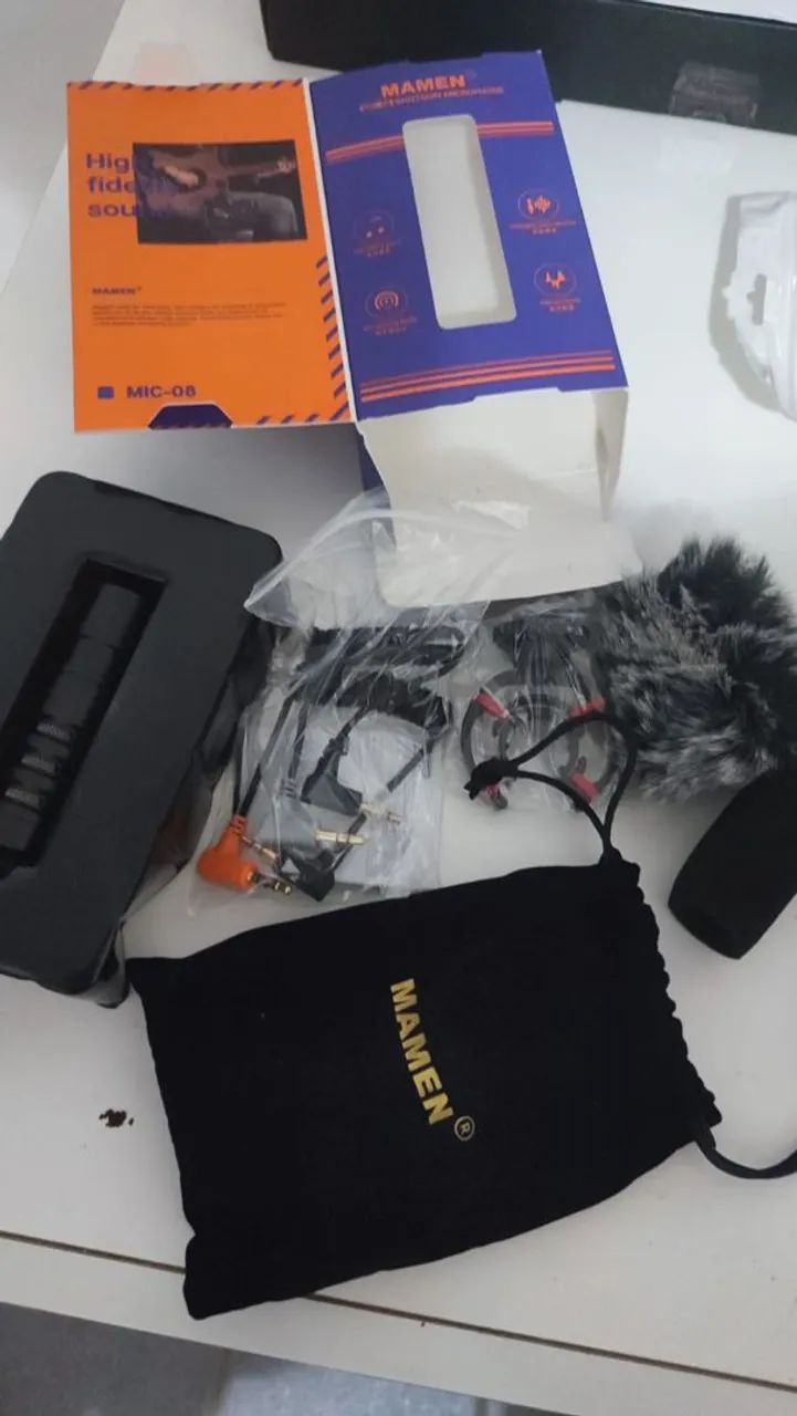 Vendo microfone para filmadora 