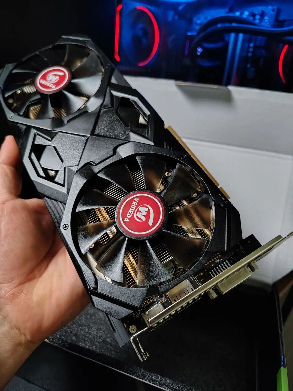 RX 580 8GB Placa de vídeo AMD (Nova) - Foto 2