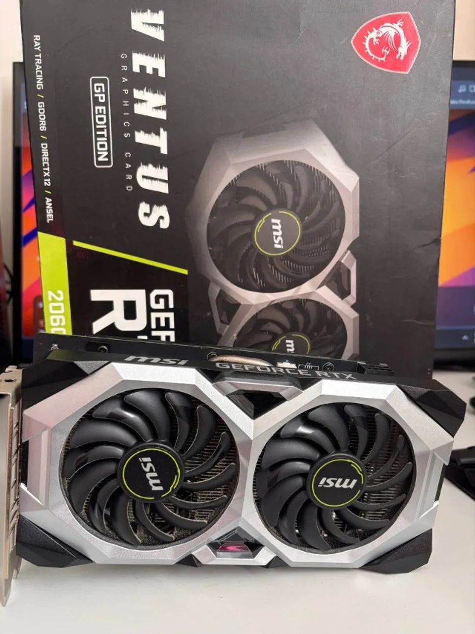 Placa de Vídeo RTX 2060 6gb MSI - Foto 5