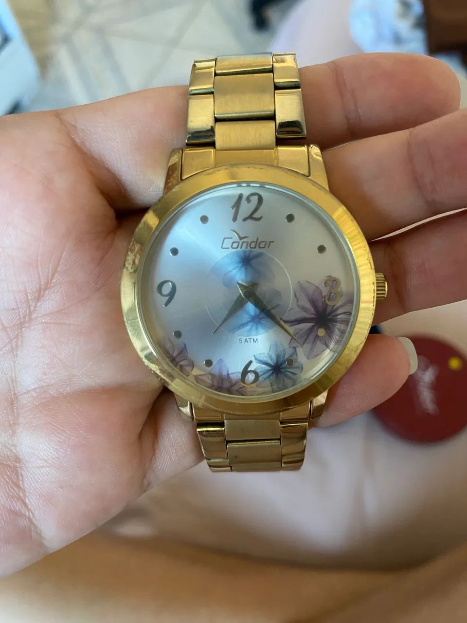 Relógio condor dourado feminino  - Foto 2