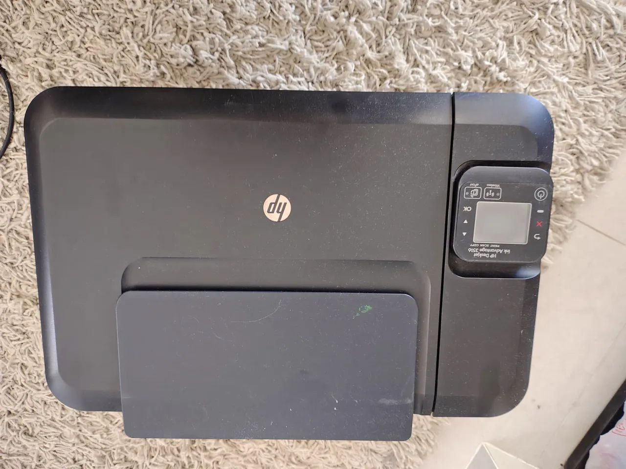Multifuncional HP DeskJet Ink Advantage 3516 Wifi com Visor - Foto 2