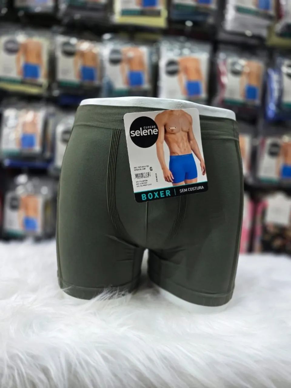 Cueca Boxer Selene Sem Costura - Foto 5