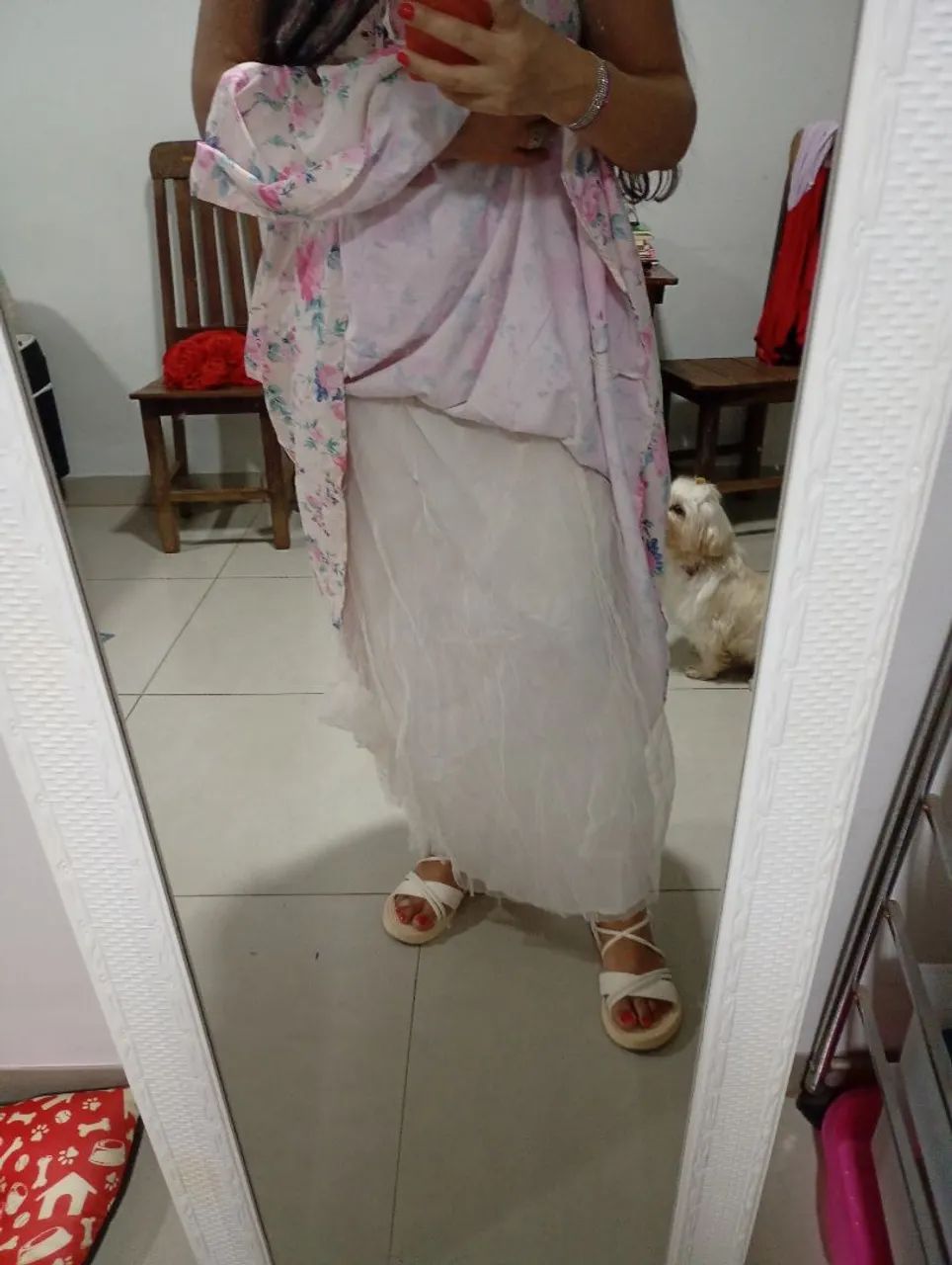 Conjunto estampado rosé floral  - Foto 5