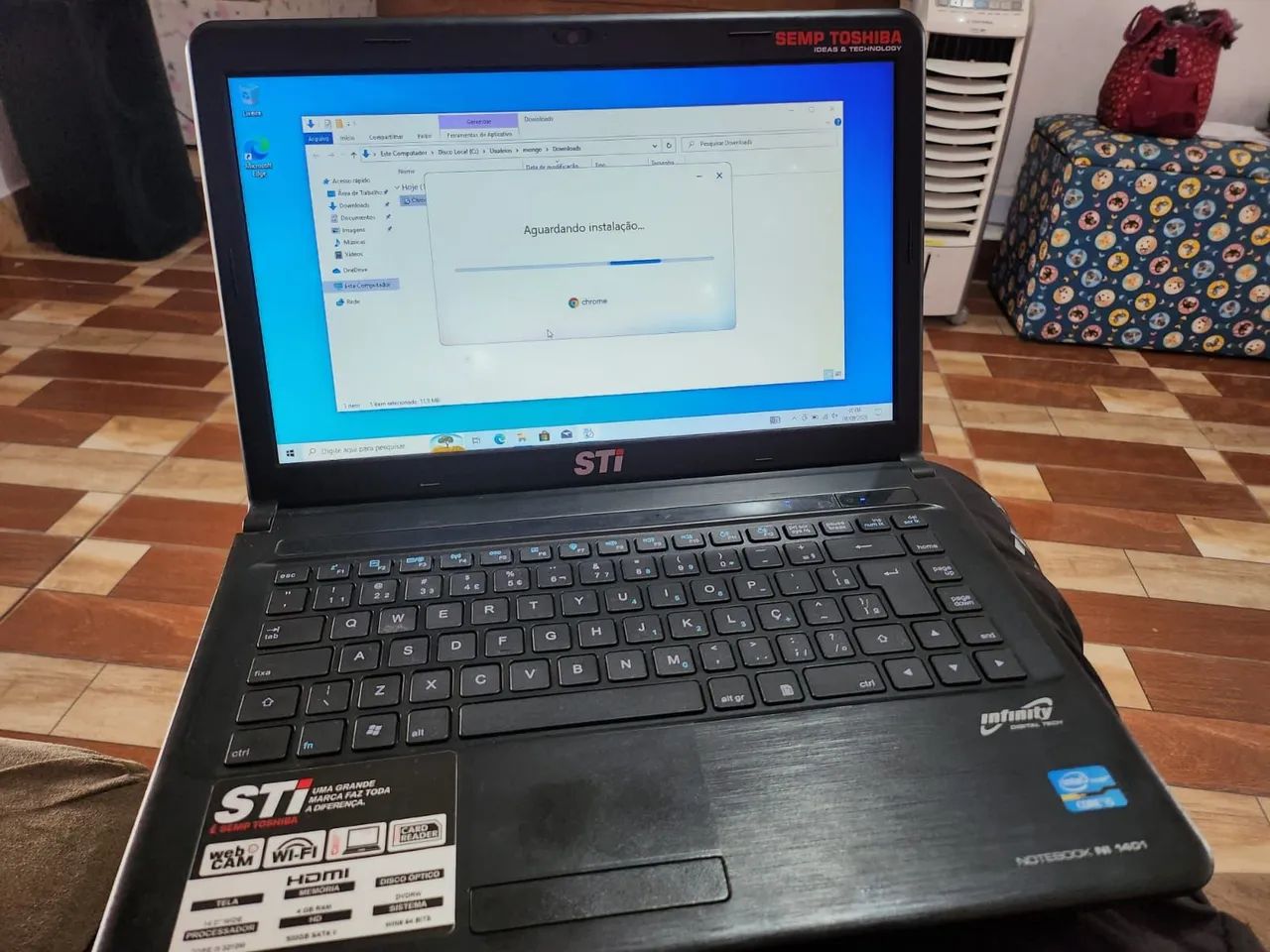 Notebook sti zero vendo leia - Foto 5