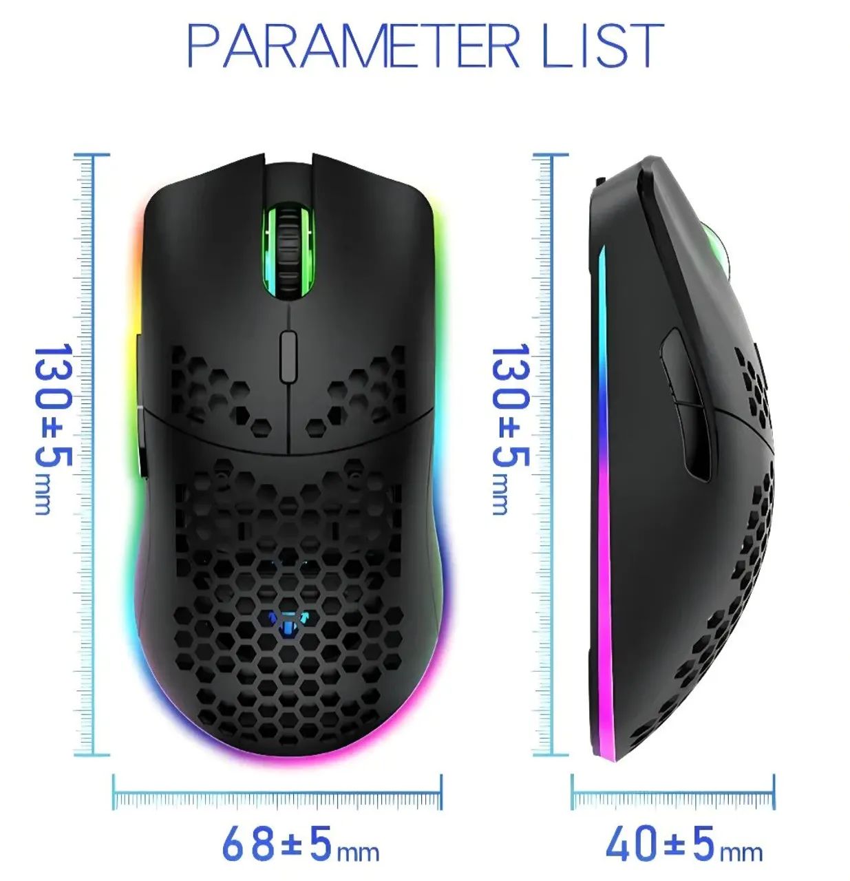 Mouse Sem Fio XYH80 3200 DPI - Foto 4