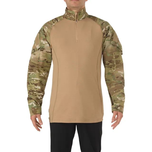 Camisa de Combate 5.11 Tactical TDU Rapid Assault Shirt Multicam  - Foto 3