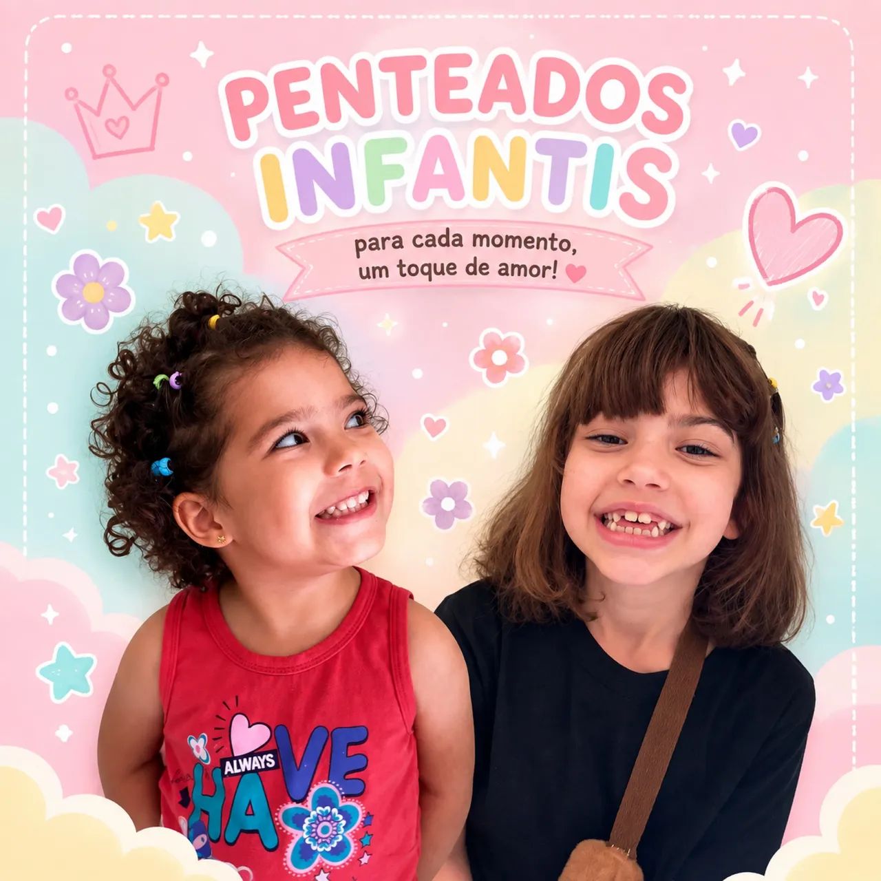 Penteados INFANTIL / FESTAS - Foto 3