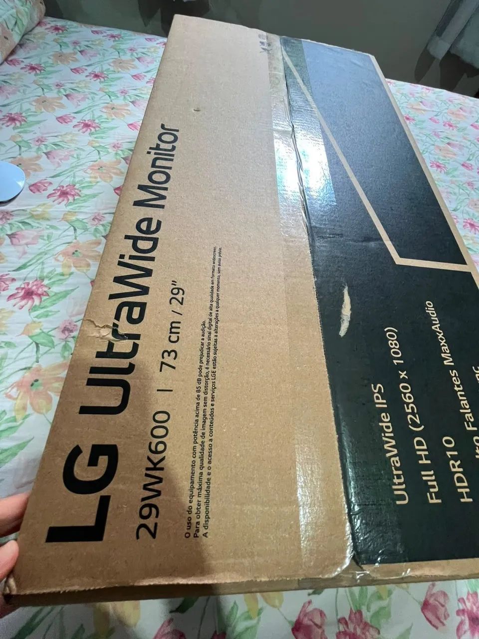Monitor LG 29 polegadas branco  - Foto 3