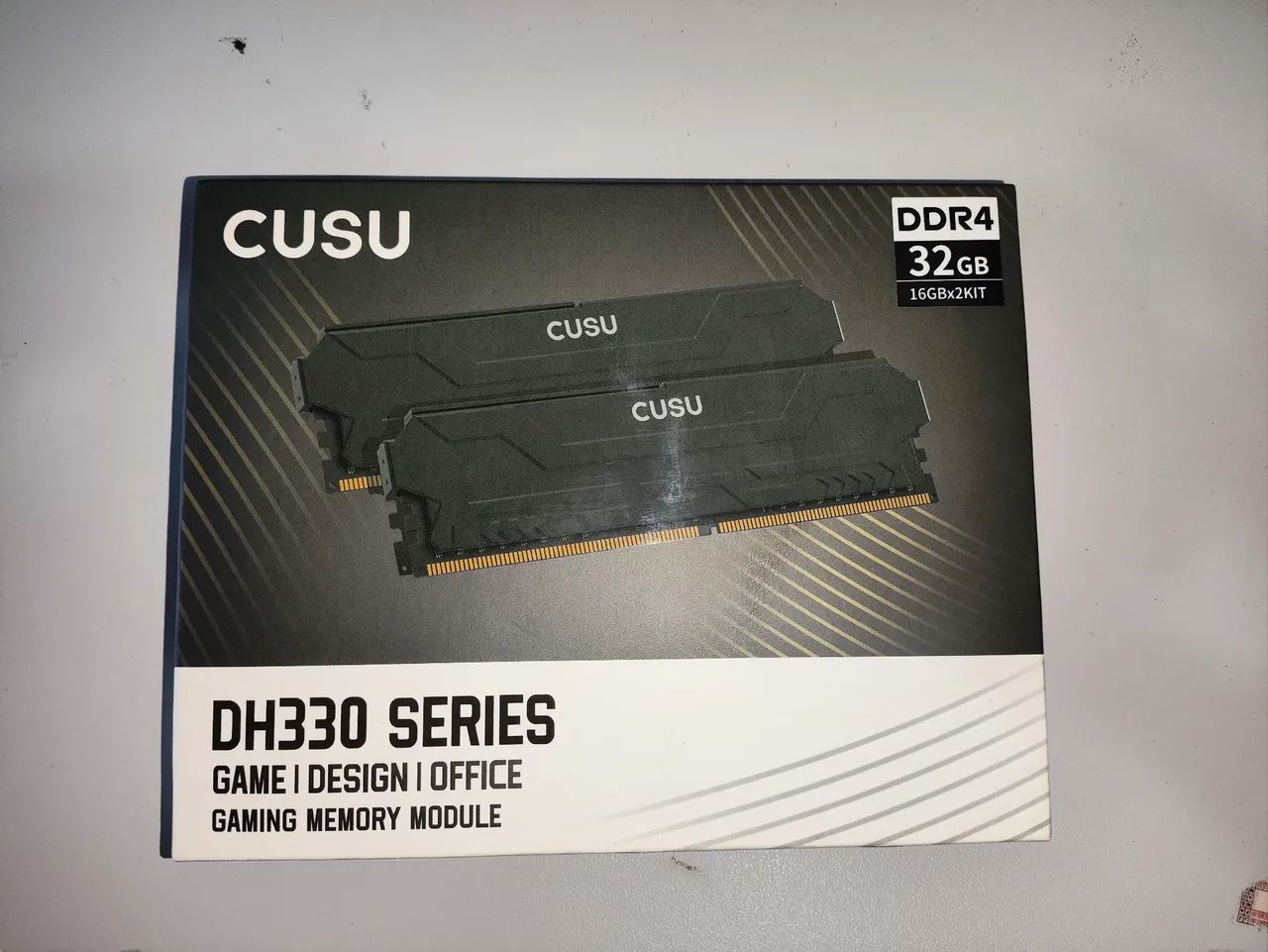 Memória RAM 32GB (kit 2x16gb)<br>CUSU / NOVA