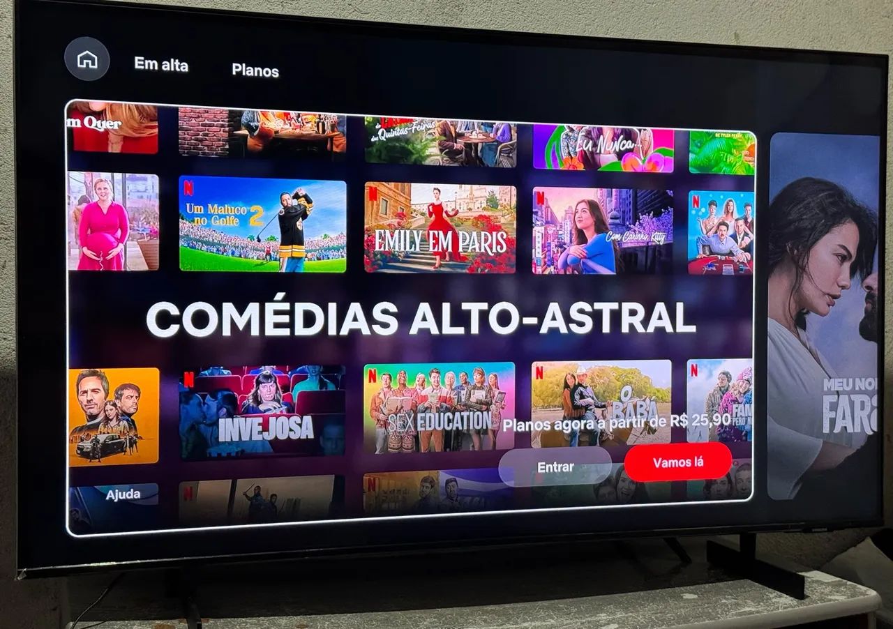 Tv smart Samsung 50 polegadas 4k - Foto 4