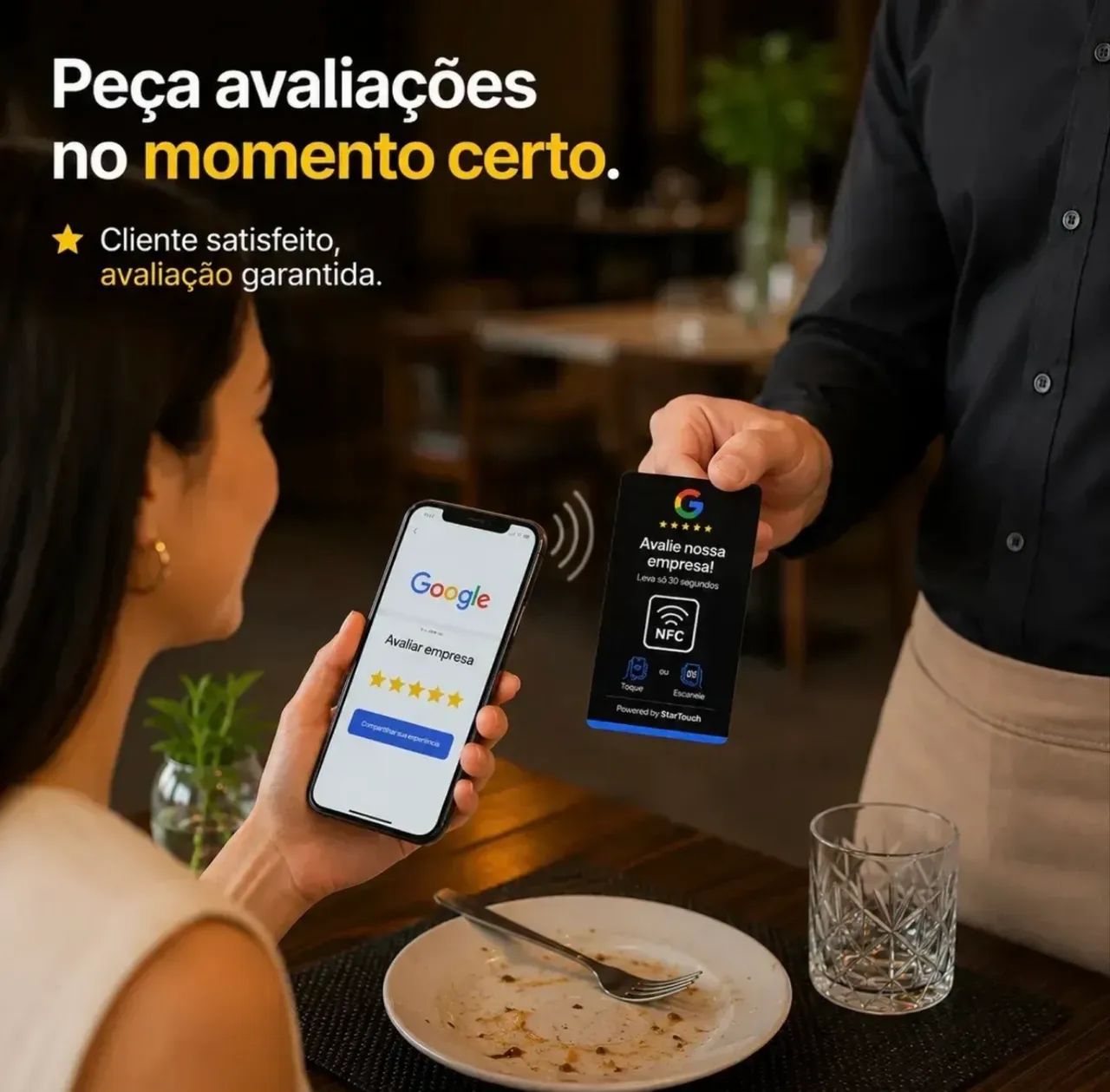 Cartão de avaliação GOOGLE  - Foto 2