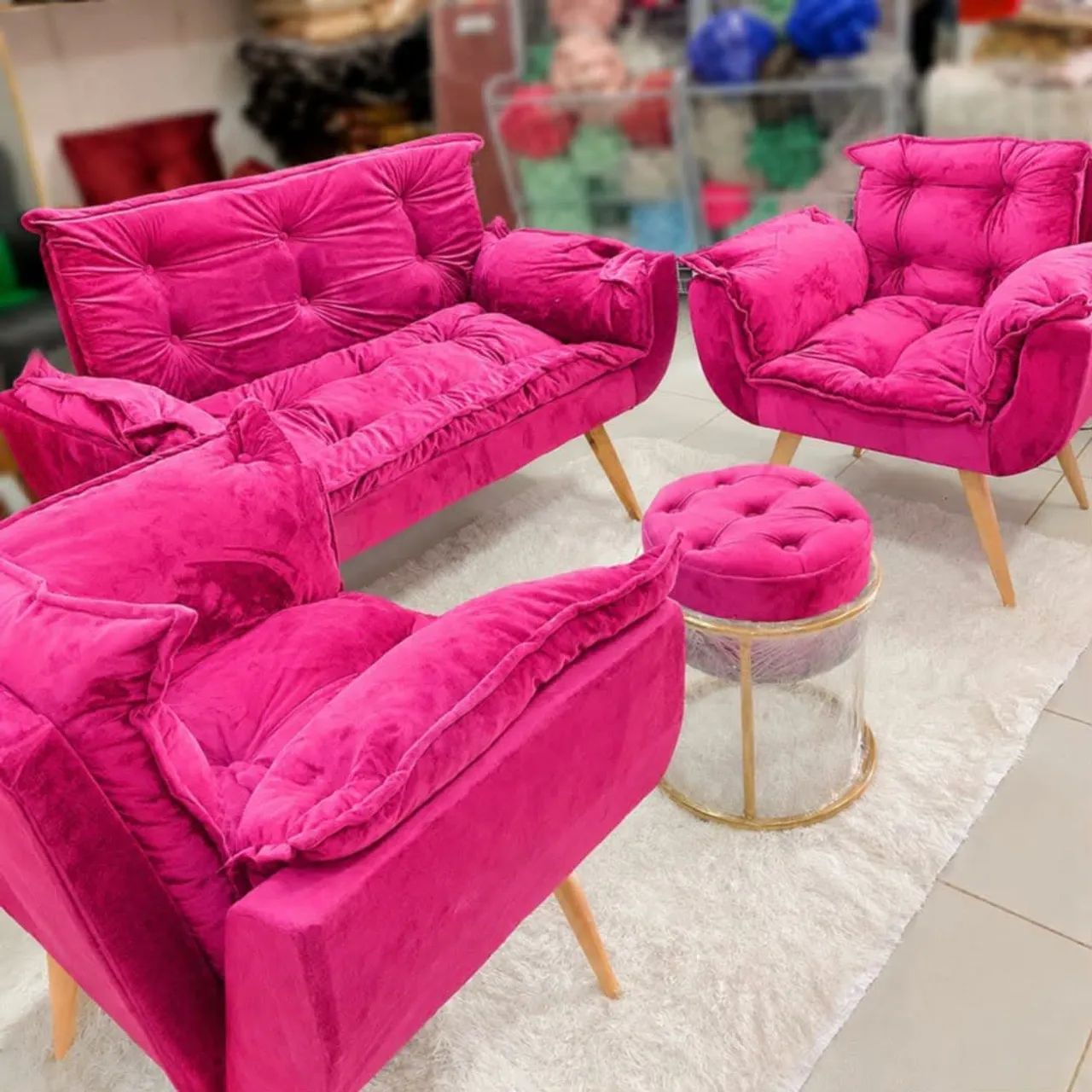 Kit poltronas e maca