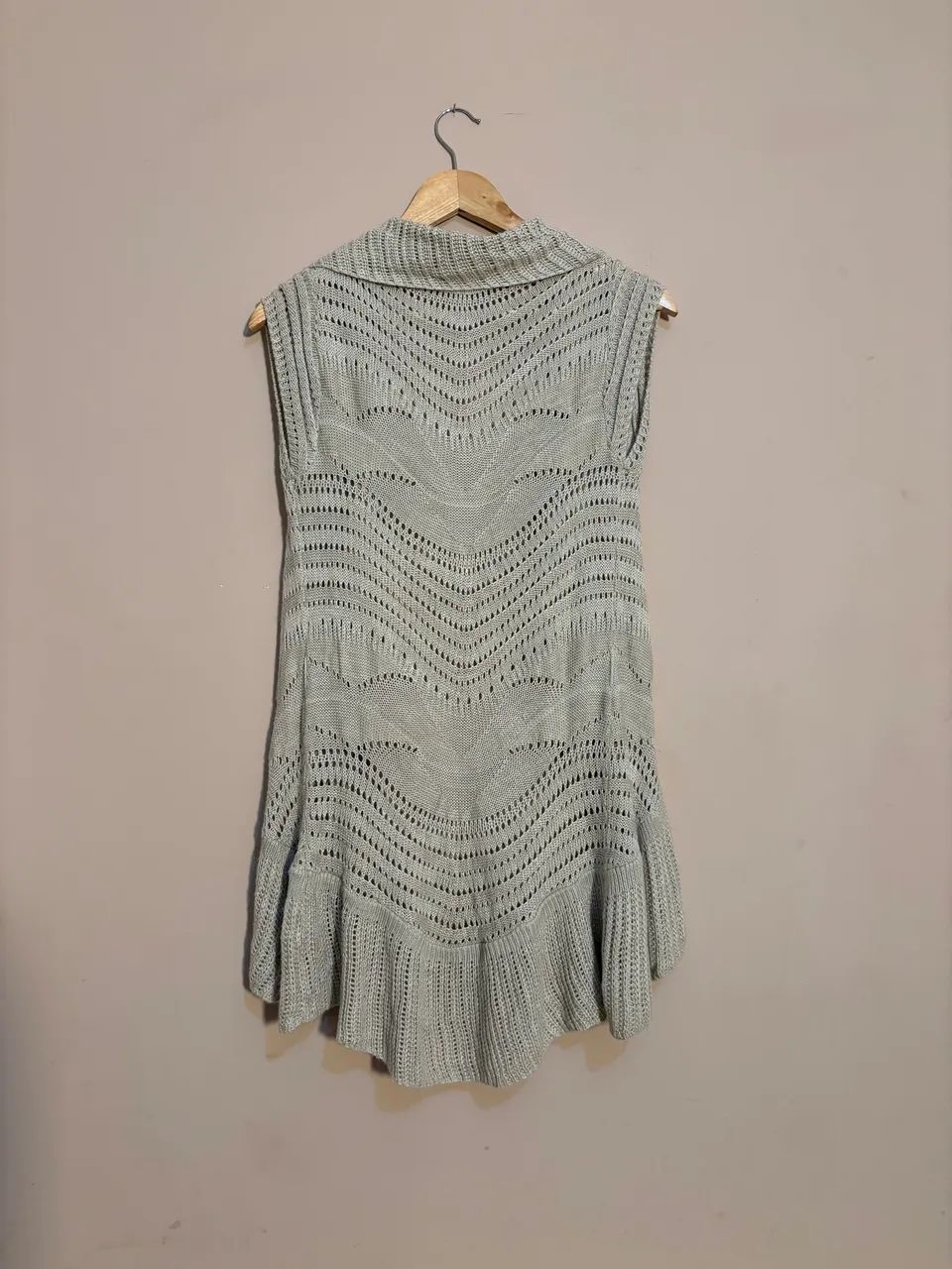 Colete de tricô da Lelis Blanc off white  - Foto 3
