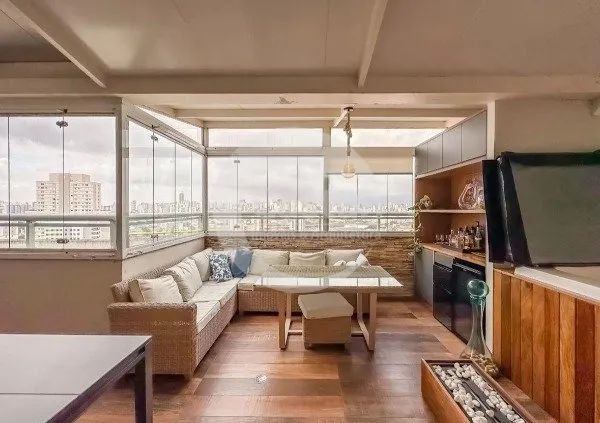 apartamento 146m2, 2 quartos e 3 vagas