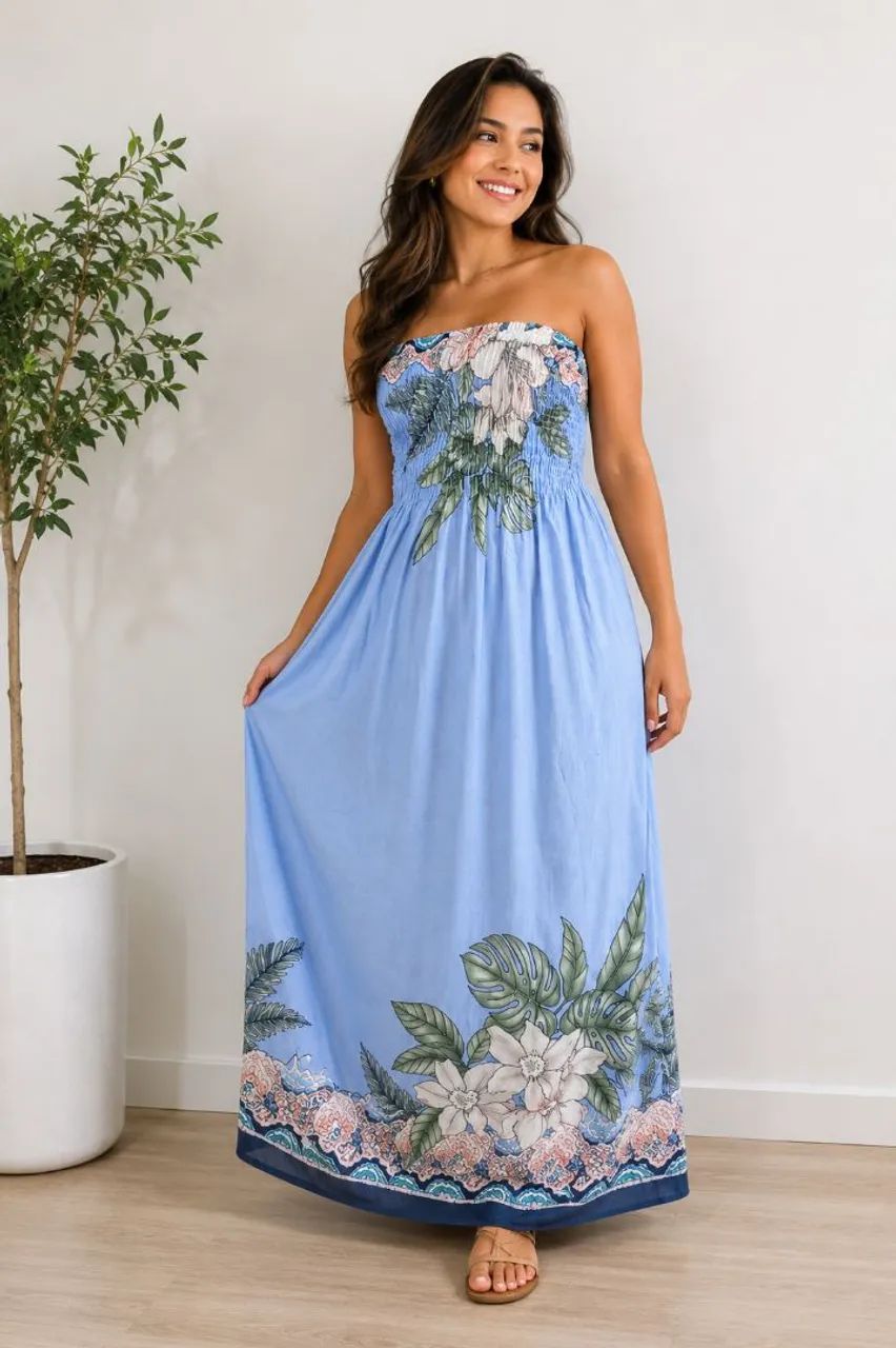 Vestido estampado 