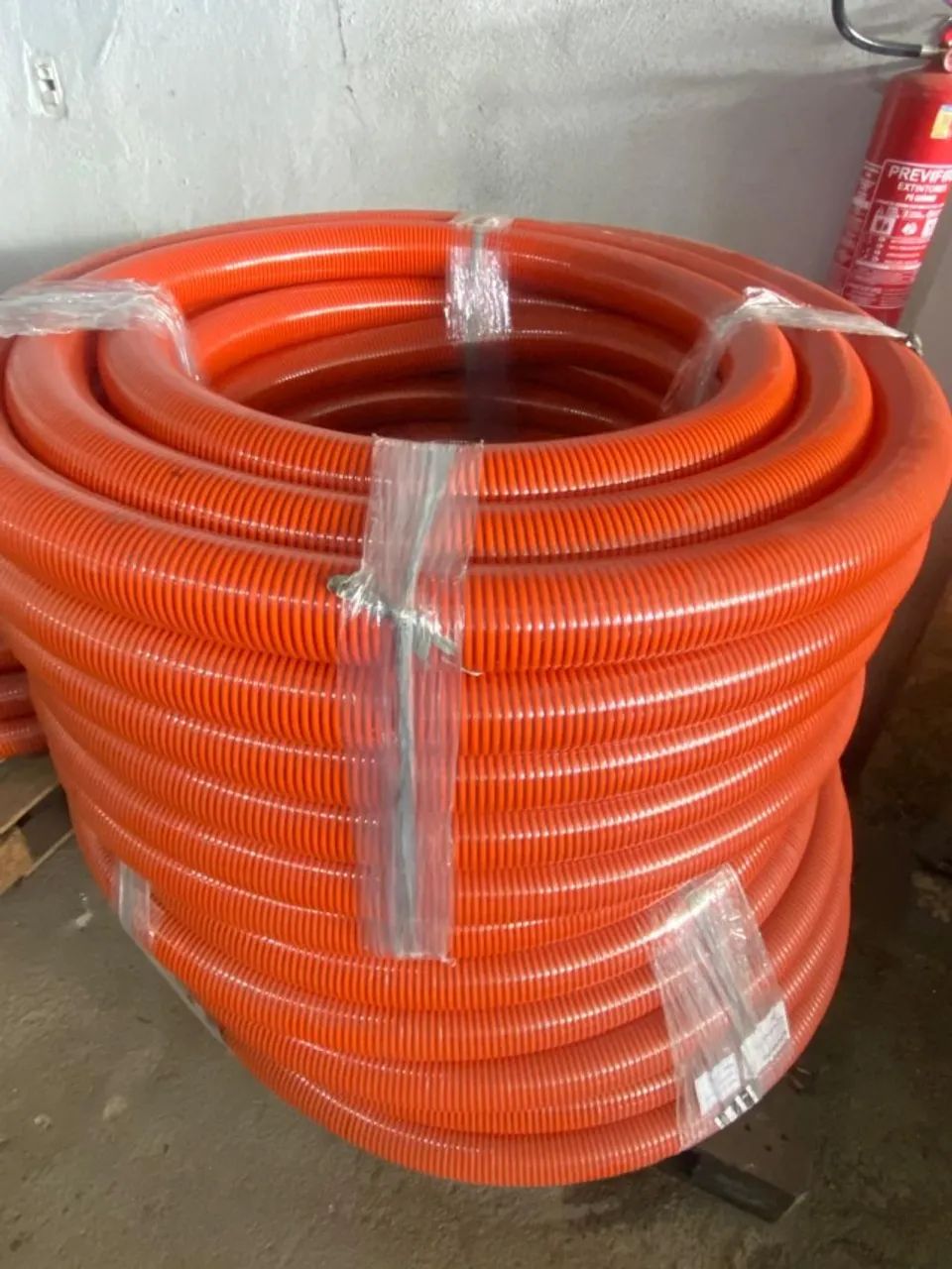 Mangueira de Sucção e Descarga HIMAFLEX 3 Polegadas Laranja - Foto 3