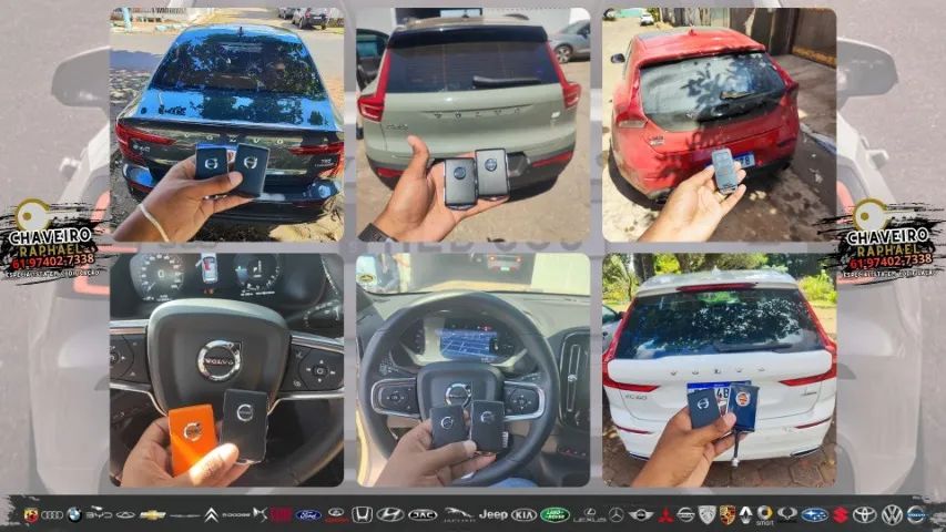 Chave Volvo Presença e Slot Completa com Serviço de Codificação - Foto 3