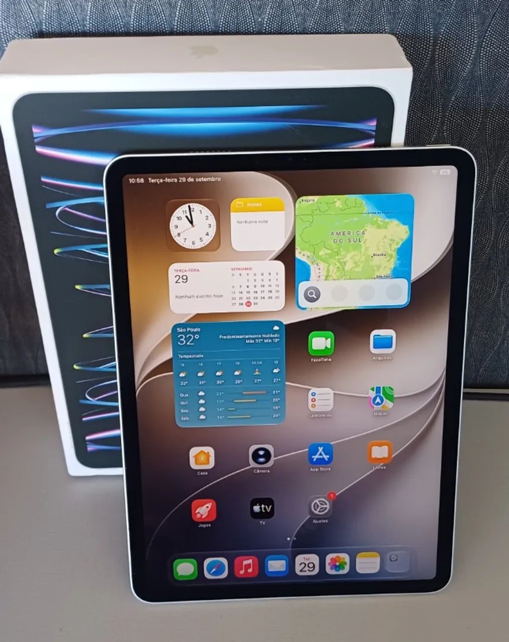 iPad Pro 11 M2 Perfeito Troco