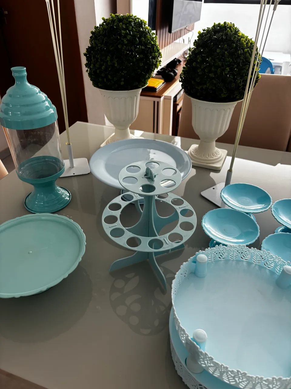 Kit de festa para mesa - 15 peças  - Foto 3