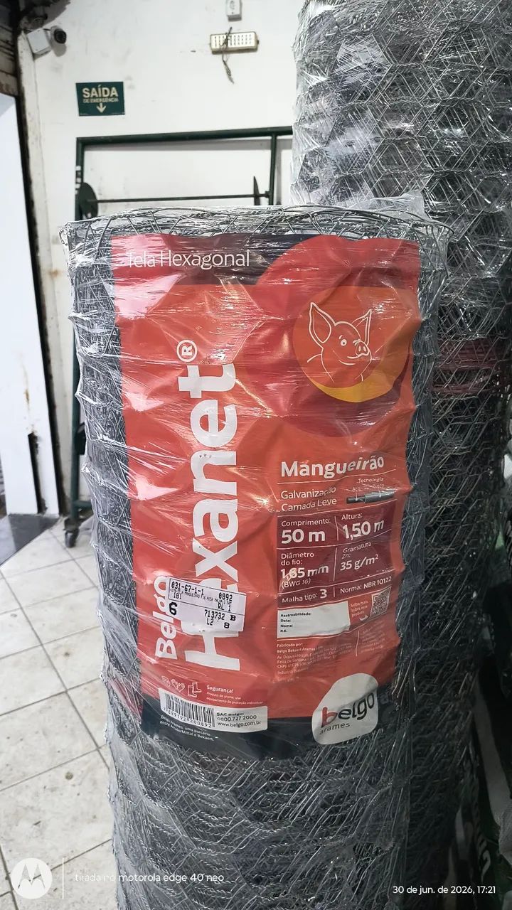Telas Hexanet (Belgo)