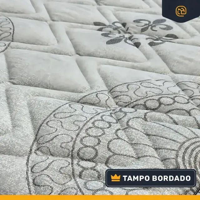 Cama box base solteiro + base baú solteiro - Foto 3