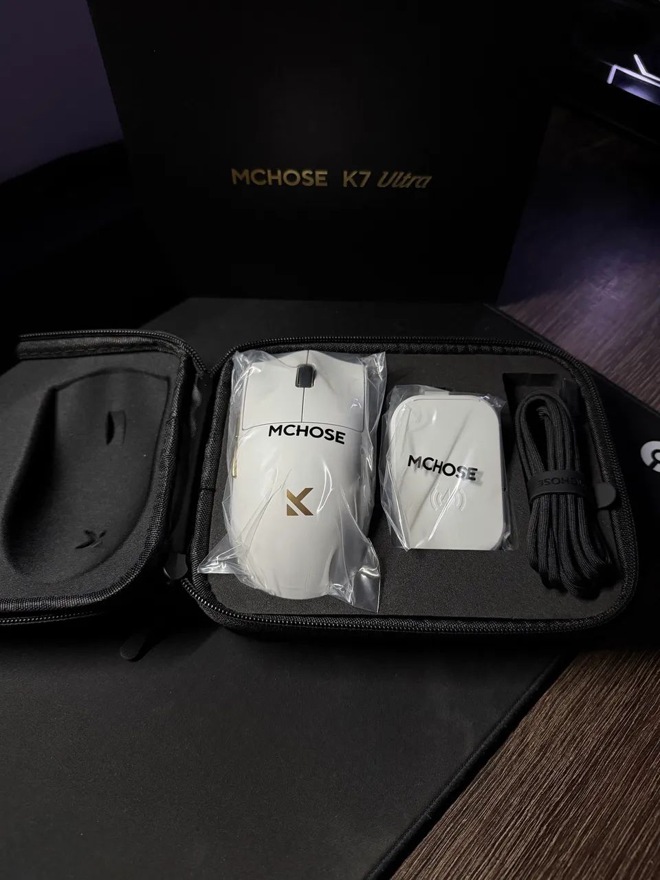 Mouse Mchose K7 Ultra | NOVO + GARANTIA! - Foto 2