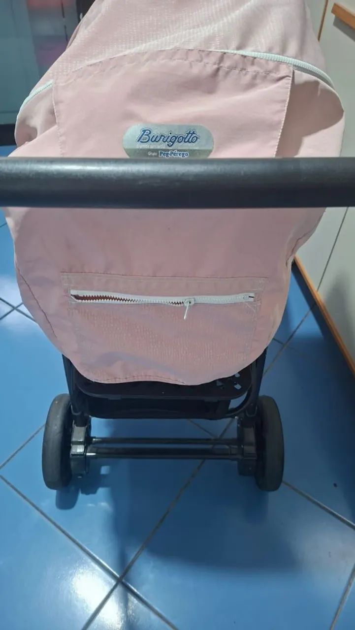 Carrinho de bebê e bebê conforto Burigotto  - Foto 3