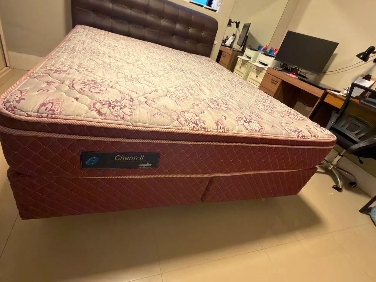 Cama e colchão Queen - Foto 3