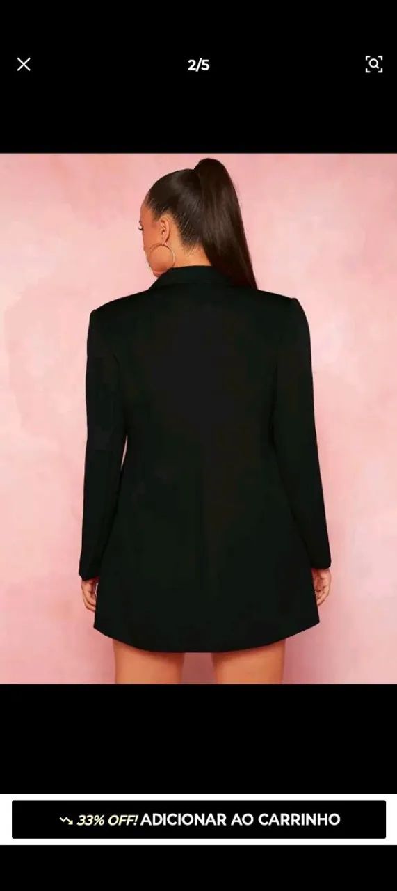 Vestido Blazer Alfaiataria  - Foto 2