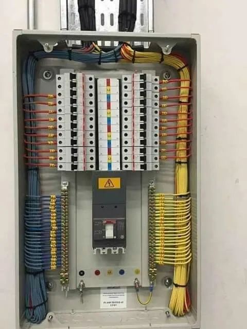 Quandro elétrico industrial 