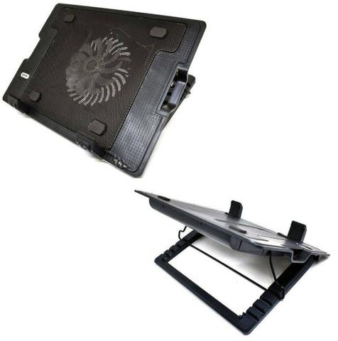 Suporte Base Para Notebook Com Cooler E Iluminação Até 17 Polegadas - Foto 4