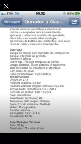 Gerador de energia búfalo