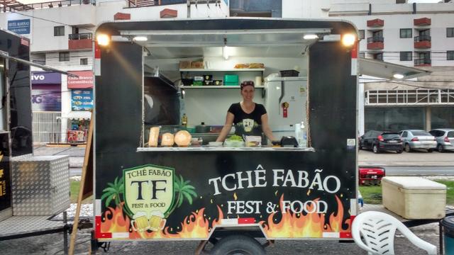 Trailer Food Truck todo em inox pronto para trabalhar